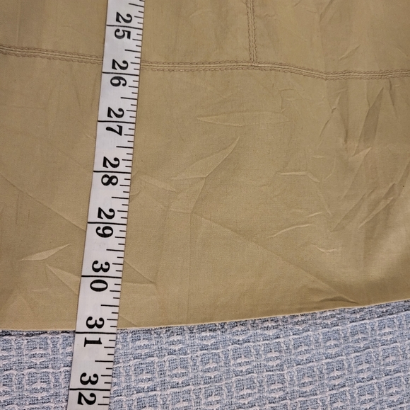 Zara Basic Kahki long Sleeve Trench Coat - Picture 11 of 13